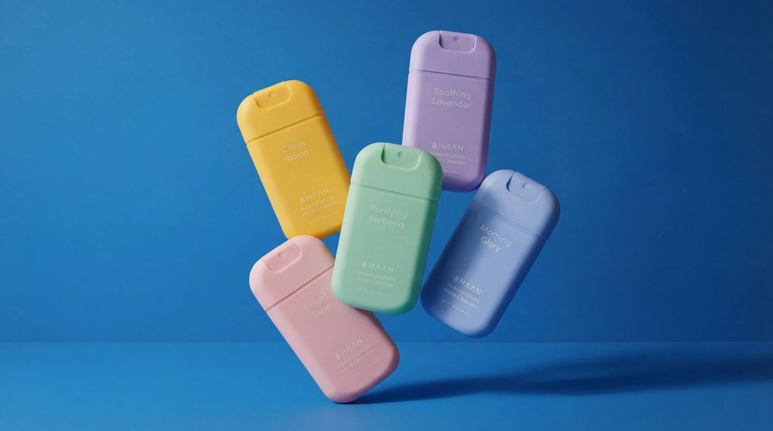 Coleccion HAAN — todas las fragancias flotando