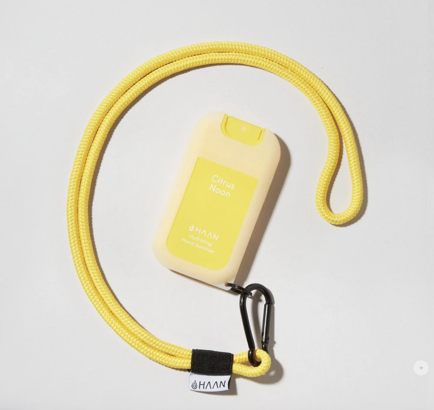 HAAN Lanyard + Sanitizante Amarillo