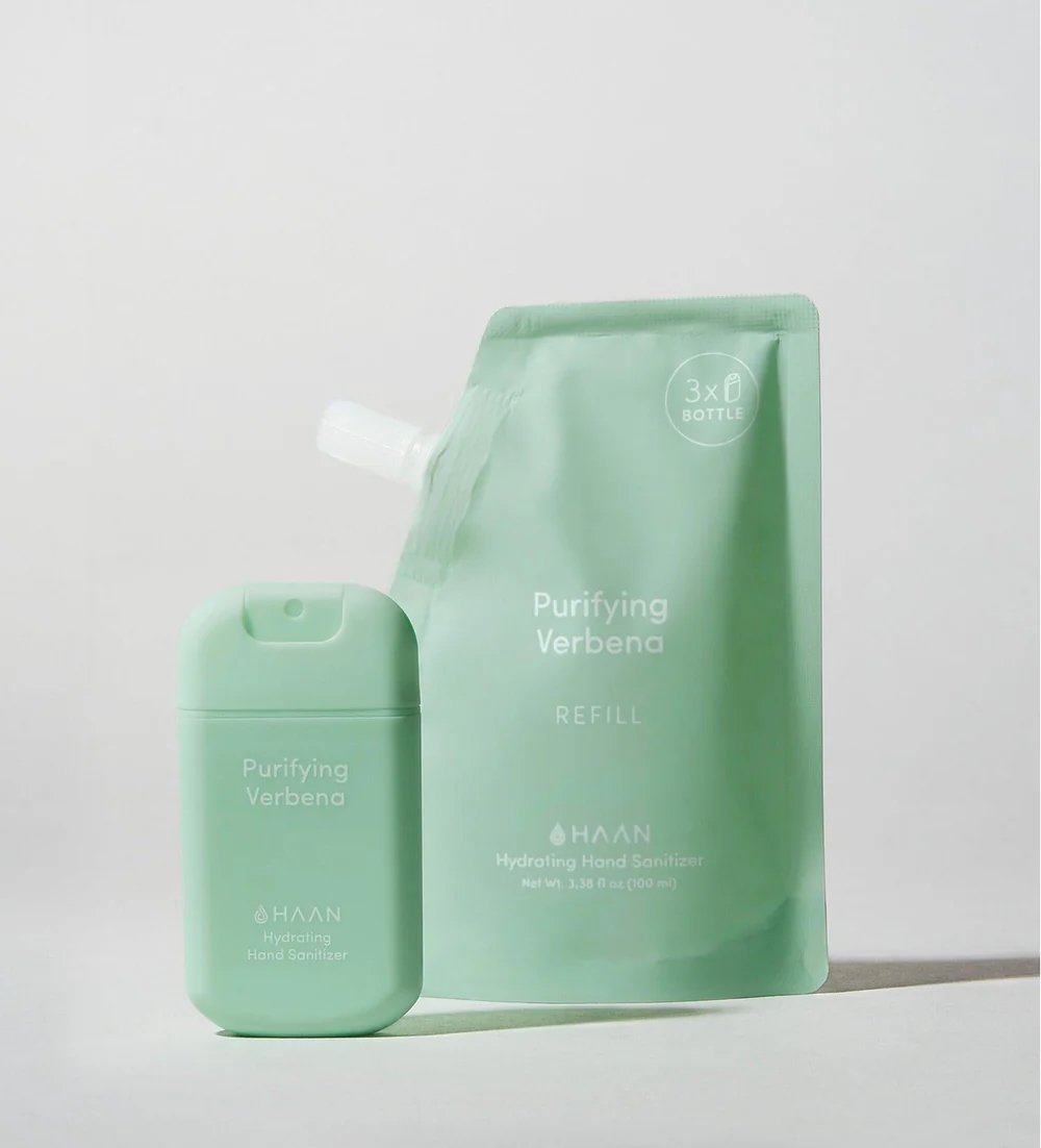 HAAN Pack Sanitizante + Refill Purifying Verbena