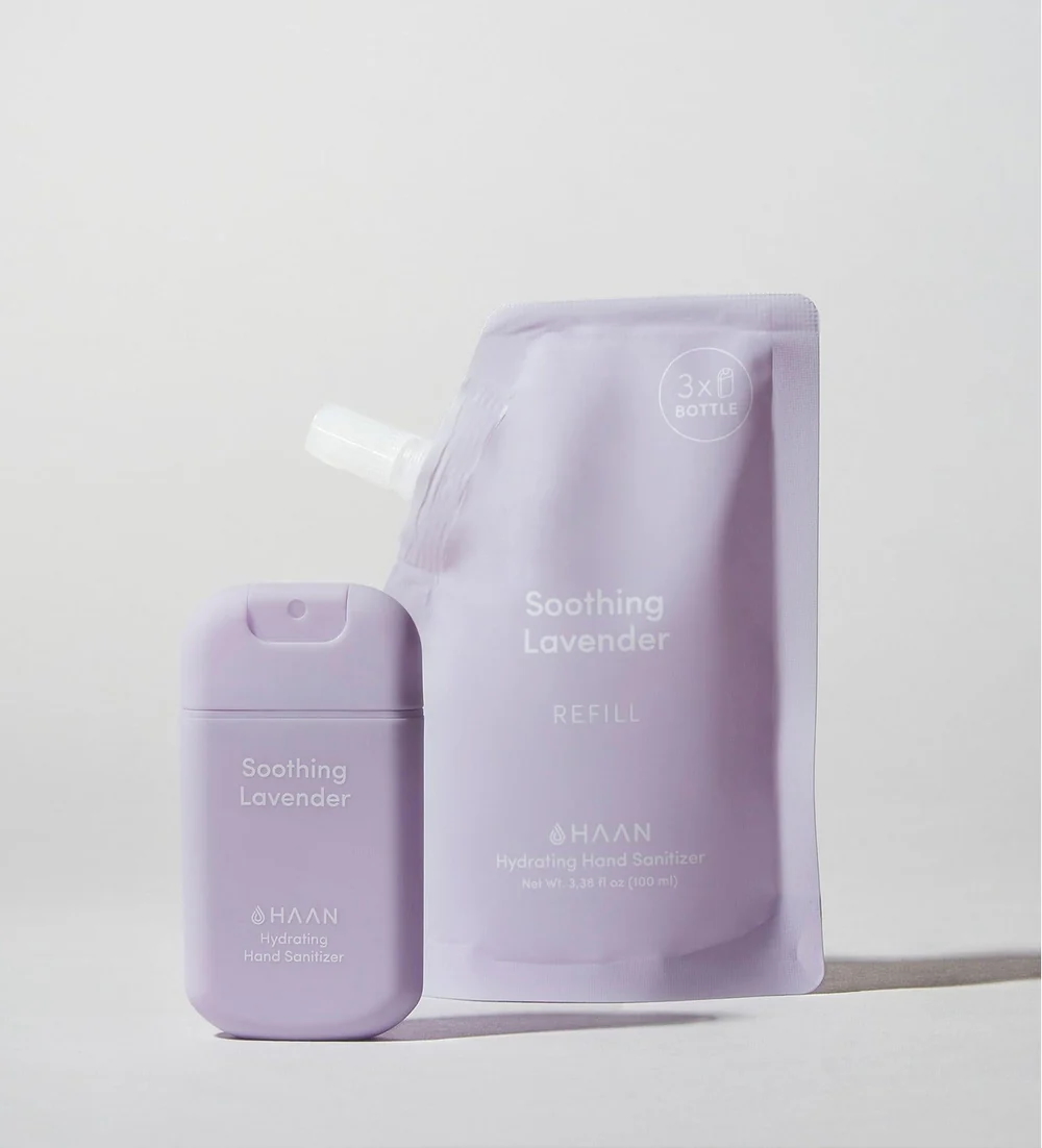 HAAN Pack Sanitizante + Refill Soothing Lavender